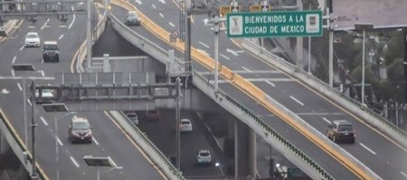 Aunorte cuenta con seis carriles en viaducto elevado sobre el anillo periférico norte / Tomada de Autopista Urbana Norte - Facebook 